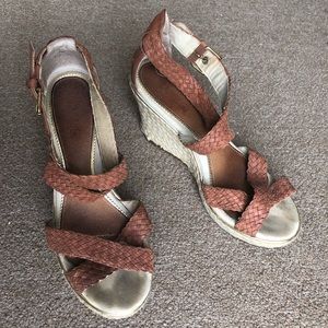 Sperry Top-Sider Harbordale Wedge Sandal in Brown